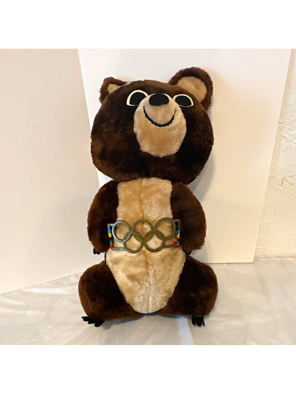 Image Factory Sports Misha Mascot Plush Bear USSR Moscow 1980 Olympics 18” New